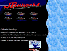 Tablet Screenshot of jbshocks.com